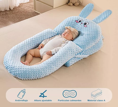 Cojín Antireflujo Almohada Para Bebé Extraíble Y Lavable