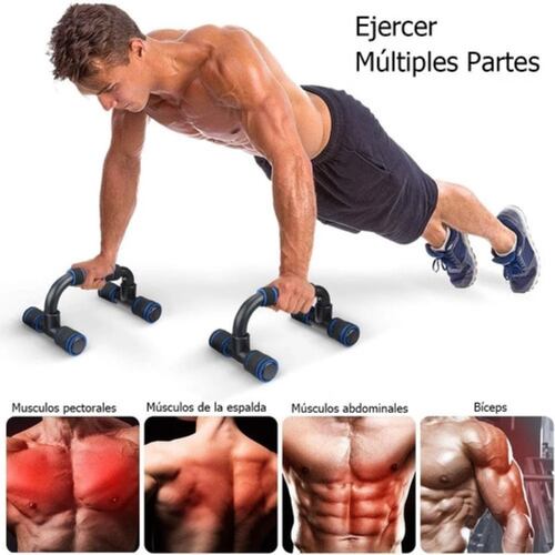 Kit de Ejercicio en Casa Rueda Abdominal Saltar  7 en 1, Color Rojo y Negro