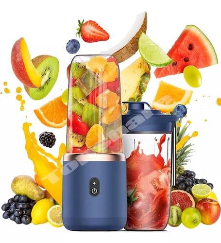 Mini Vaso Licuadora Portatil Usb Recargable 2*400ml Batidora.