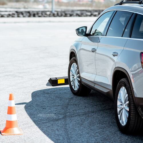  Tope Largo 1.8m Estacionamiento Antreflejante Seguridad