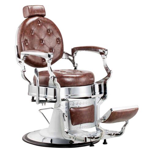 Sillon Gotico Premium Barberia Lujo Robusto Peluqueria Class Cafe