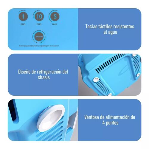 Mini Lavadora Portatil En Cubeta Plegable Con Centrifugado.