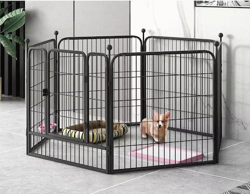 Reja Para Mascotas Conejitos Hámsteres Gato Perro Armable.