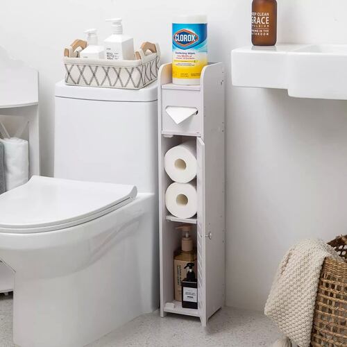 Estante Organizador Para Baño De Dos Niveles Wc Organizador