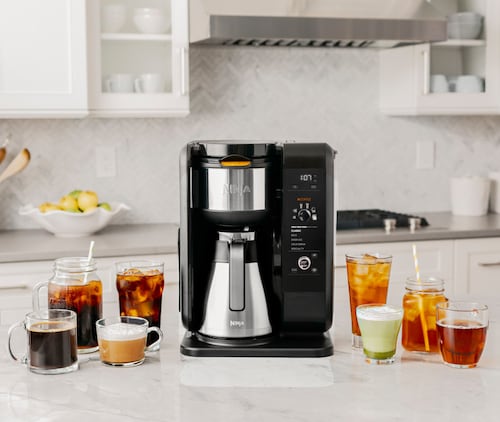 Cafetera Ninja CP307 10 tazas, 6 tamaños, 5 programas Hot and Cold 