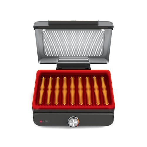 Parrilla eléctrica y plancha Ninja GR101 Sizzle para interiores 