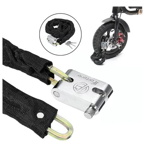 Candado De Cadena Para Motocicleta Y Bicicleta 1,2 M