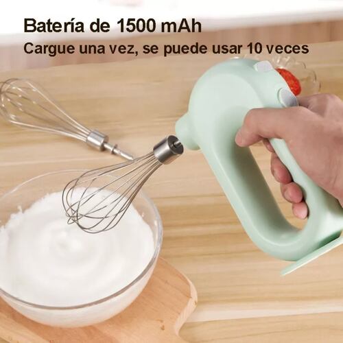 Mezclador De Inmersión Portátil Usb Recargable color ROSA