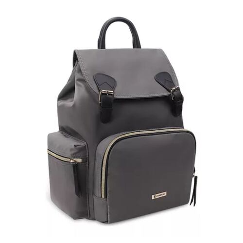 Mama Mochila Pañalera Termica Modernas Para Bebe  GRIS