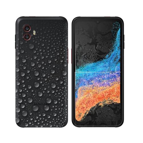 Samsung Galaxy Xcover 6 Pro 128GB, 6GB en RAM,  Negro, Nuevo Snapdragon + Cubo Carga Rápida.