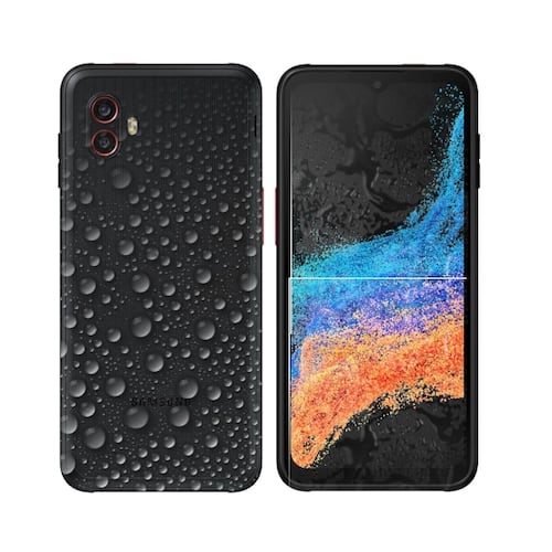 Samsung Galaxy Xcover 6 Pro 128GB, 6GB en RAM,  Negro, Nuevo Snapdragon + Cargador Auto 45W.
