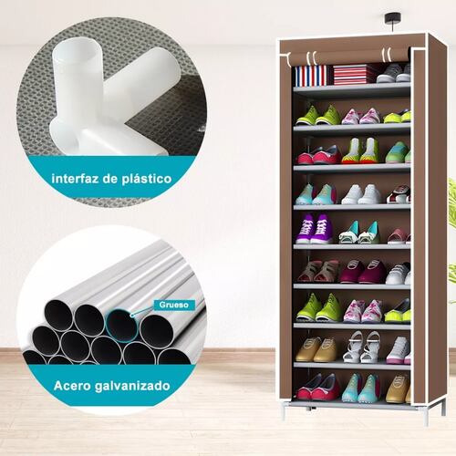 Zapatera Organizadora De Zapatos 9 Niveles Para 27 Pares