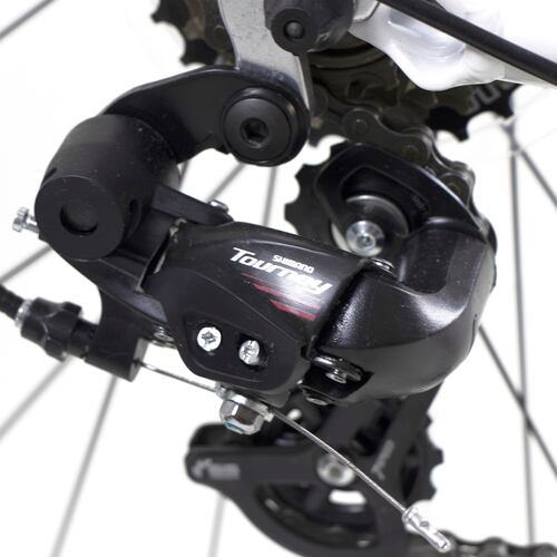 Bicicleta Ruta 850 R700 14V Shimano Frenos Horquilla Aluminio Blanco Talla 54 Benotto.