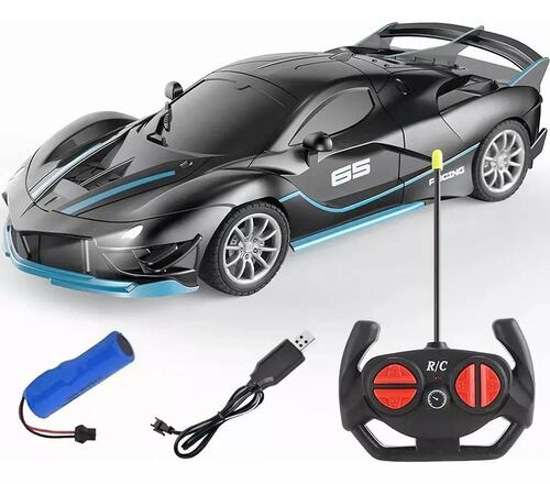 Carro Control Remoto Recargable Para Niños 1:18.