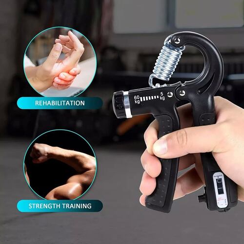Ejercitador De Dedo Fortalecedor De Agarre Mano Elastica Kit