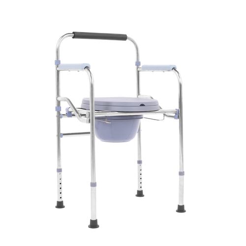 Onof MONTANA Silla para WC Celeste/Plata