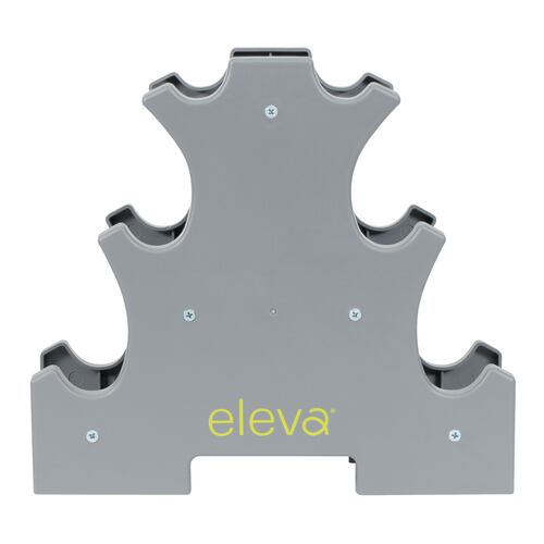 Eleva Soporte para Mancuernas de 3 niveles | Gimnasio en Casa | Rack Mancuernas | Bastidor de Pesas.