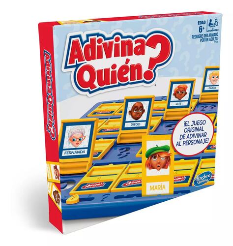 Juego De Mesa Hasbro Gaming Adivina Quién? +6 Años