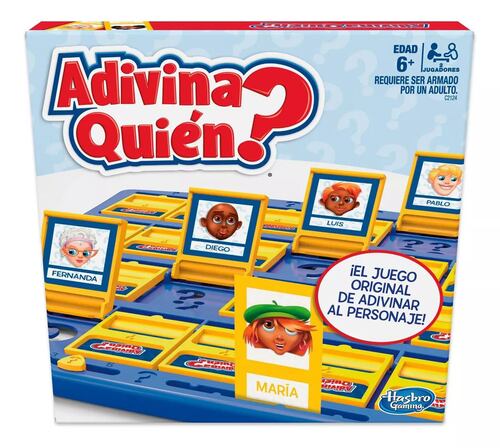 Juego De Mesa Hasbro Gaming Adivina Quién? +6 Años