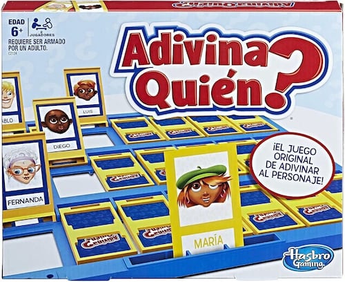 Juego De Mesa Hasbro Gaming Adivina Quién? +6 Años