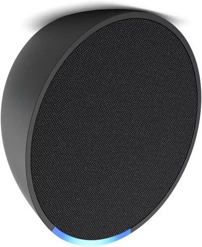 Amazon Echo Pop con asistente virtual Alexa color NEGRO.