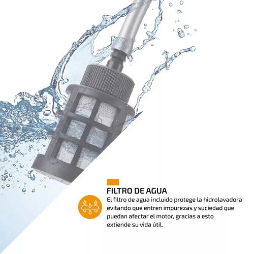 Hidrolavadora Electrica Hidro Portatil Pistola Lavado Presion Inalambrica 8000 mAh
