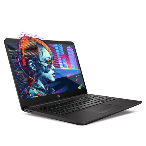 Combo Laptop HP 245 G9 amd Ryzen 5-5625U 6C 8GB 256GB ssd 14Pulg HD W11H Silver 7E3H4LT + Audifonos.