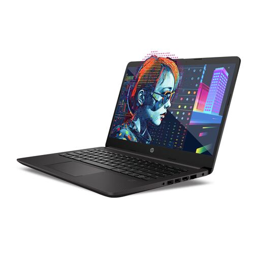 Combo Laptop HP 245 G9 amd Ryzen 5-5625U 6C 8GB 256GB ssd 14Pulg HD W11H Silver 7E3H4LT + Audifonos.