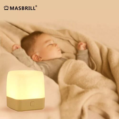 Lámpara De Noche Led Con Sensor Táctil Para Bebés