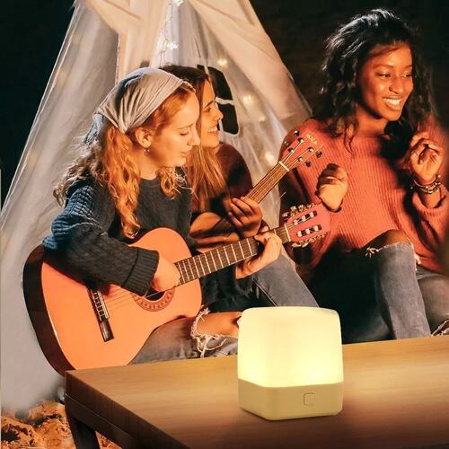 Lámpara De Noche Led Con Sensor Táctil Para Bebés
