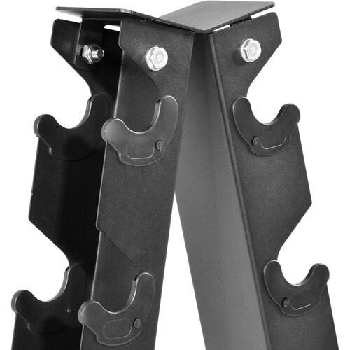 Rack + 12 Pesas Hexagonales Mancuernas 5-30 Lb Soporte Estante