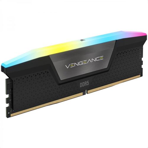 Memorias Ram DDR5 Corsair Vengeance RGB 5200MHz 32GB PC5-41600 Kit 2x16 Negras CMH32GX5M2B5200C40
