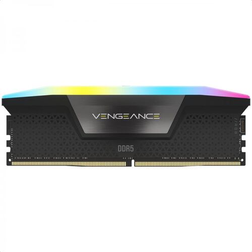 Memorias Ram DDR5 Corsair Vengeance RGB 5200MHz 32GB PC5-41600 Kit 2x16 Negras CMH32GX5M2B5200C40