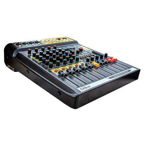 Consola MELO SX6FX De 4 Canales Mono ,conexión Bluetooth.
