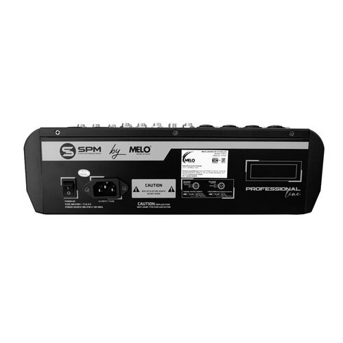 Consola MELO SX6FX De 4 Canales Mono ,conexión Bluetooth.