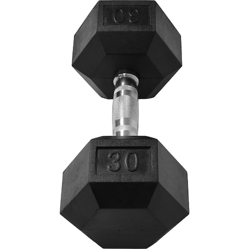 Par Mancuernas Hexagonales 30 Lbs 2pz Profesional 13.60 Kg