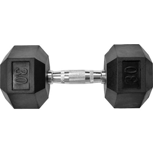Par Mancuernas Hexagonales 30 Lbs 2pz Profesional 13.60 Kg
