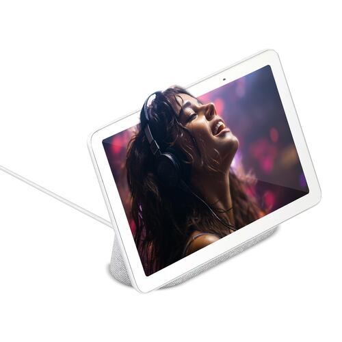 Pantalla Inteligente Google Nest Hub 2Gen 7Pulg Chalk.