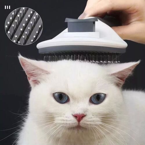 Cepillo Para Mascotas Gato Y Perro Peine Para Quitar El Pelo.