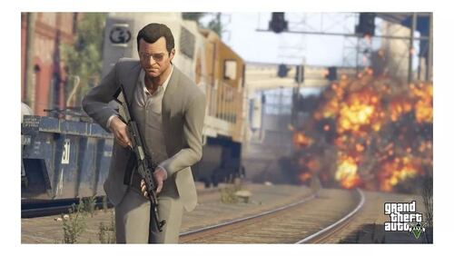 Grand Theft Auto V Standard Edition Rockstar Games Xbox One Físico.