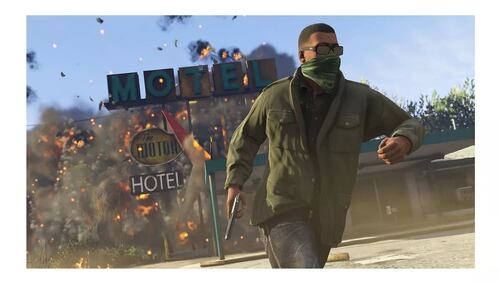 Grand Theft Auto V Standard Edition Rockstar Games Xbox One Físico.