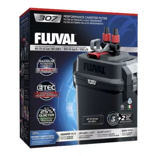 Filtro Fluval 307 Silencioso Agua Dulce/salada 120v Hagen