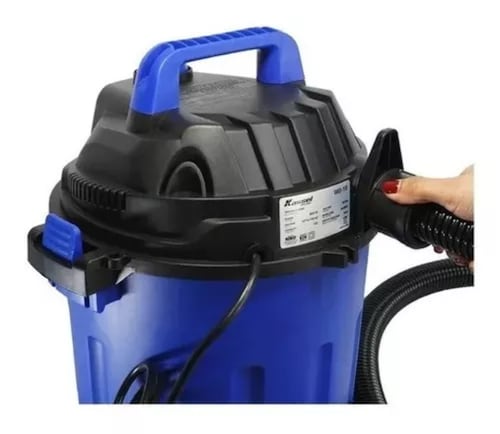 Aspiradora Electrica 3 En 1 Potencia 800w 10 Litros Wd-10 Color Azul.