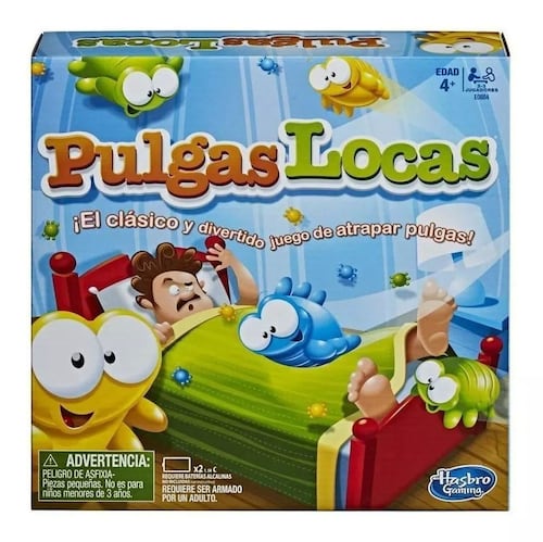 Juego De Mesa Hasbro Gaming Pulgas Locas +4 Años.