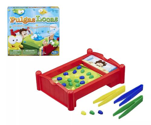 Juego De Mesa Hasbro Gaming Pulgas Locas +4 Años.