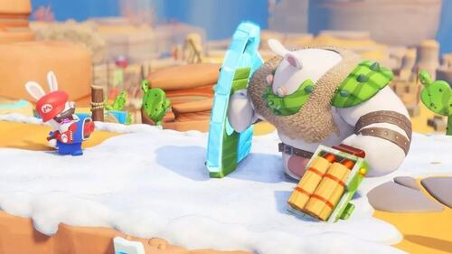 Mario + Rabbids Kingdom Battle Standard Edition Ubisoft Nintendo Switch Físico.