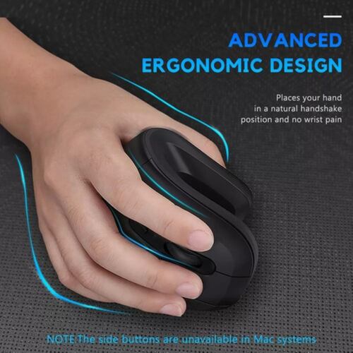 Mouse Inalámbrico Dareu Bluetooth 2.4g Silencioso Para Pc Negro