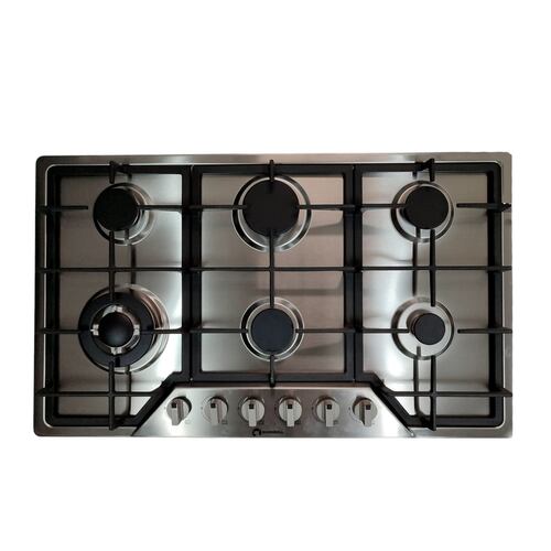 Estufa parrilla empotrable de Acero Inoxidable de 6 quemadores Shorbull