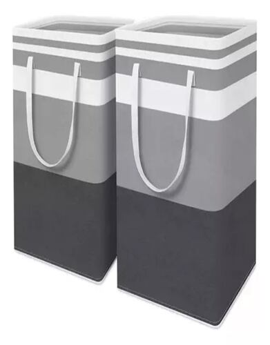 75l Cesto Grande Para Ropa Sucia Y Lavandería Plegable 2 Pcs