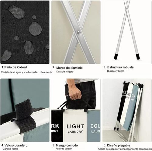 Cesto Plegable Para Guardar La Ropa Sucia
